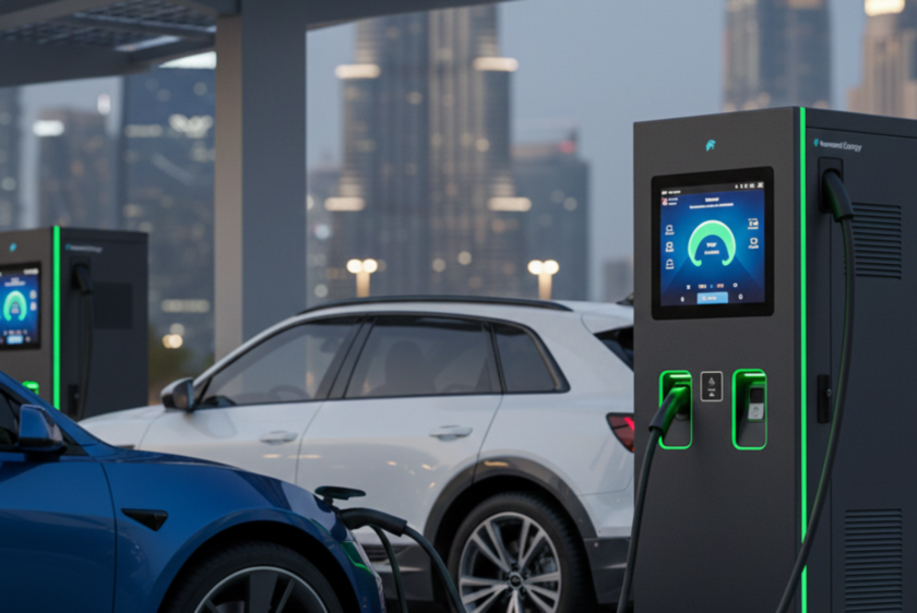 EV charging solutions UAE