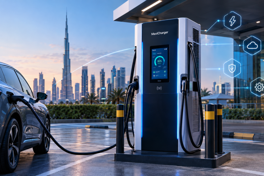 DC fast charger installation