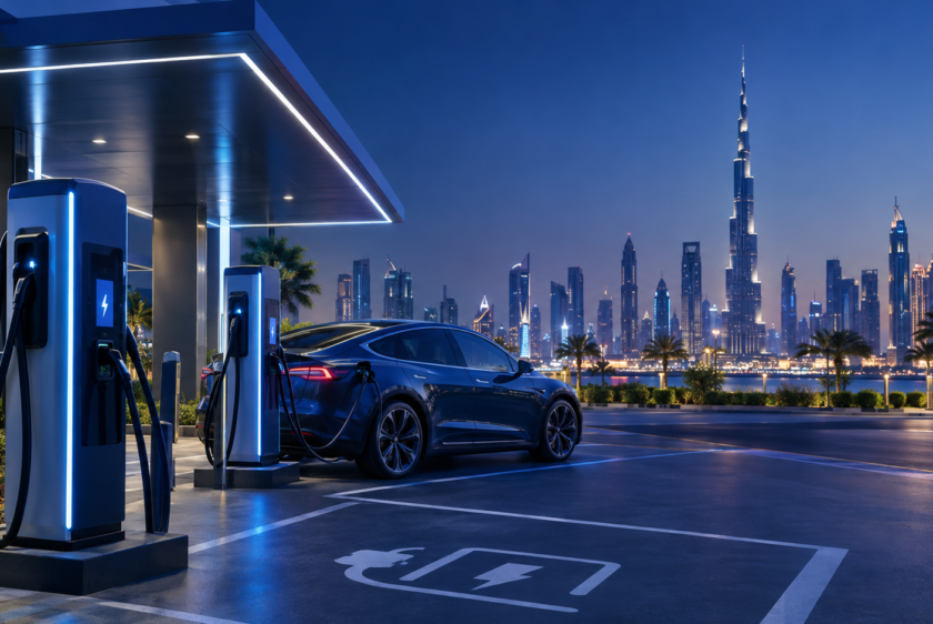 EV charging infrastructure in dubai