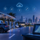EV charging network management