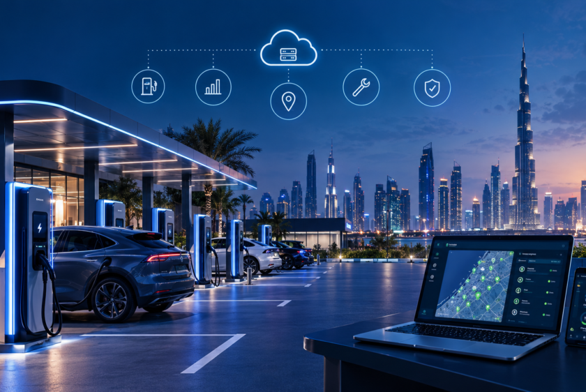 EV charging network management
