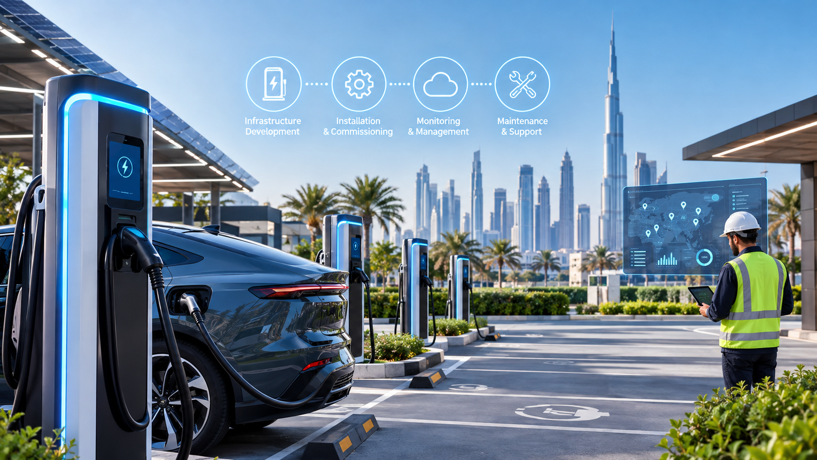 EV Charger Infrastructure Development and Management