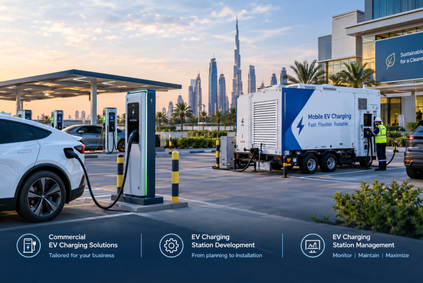 Commercial EV charging solutions